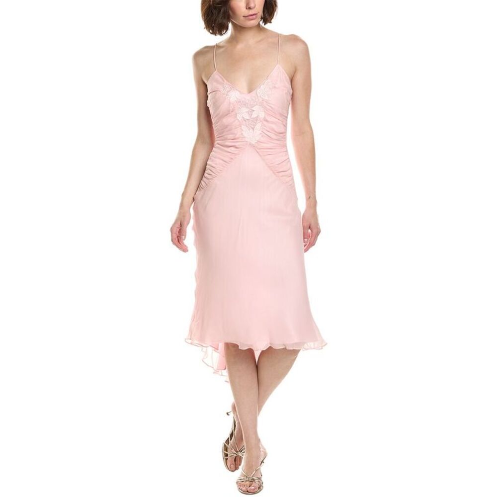 Issue New York Womens  Solid Midi Dress